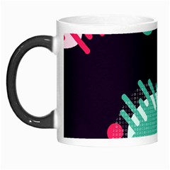 Colorful Background, Material Design, Geometric Shapes Morph Mug