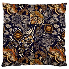 Paisley Texture, Floral Ornament Texture Large Cushion Case (two Sides)