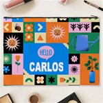 Personalized Graphic Name Cosmetic Bag Cosmetic Bag (XXXL) Back