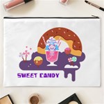 Personalized Candy world Name Cosmetic Bag Cosmetic Bag (XXXL) Back