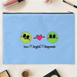 Personalized Food Illustration Photo Name Cosmetic Bag Cosmetic Bag (XXXL) Back