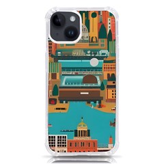 City Painting Town Urban Artwork Iphone 14 Tpu Uv Print Case