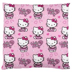 Cute Hello Kitty Collage, Cute Hello Kitty Large Cushion Case (one Side)