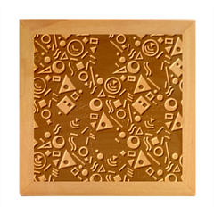 Random, Abstract, Forma, Cube, Triangle, Creative Wood Photo Frame Cube