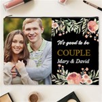 Personalized Photo Couple Name Any Text Cosmetic Bag Cosmetic Bag (XXXL) Front