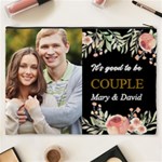 Personalized Photo Couple Name Any Text Cosmetic Bag Cosmetic Bag (XXXL) Back