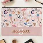 Personalized Cute Illustration Cosmetic Bag Cosmetic Bag (XXXL) Front