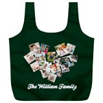 Personalized Photo Any Text Family Name Recycle Bag Full Print Recycle Bag (XXXL) Back