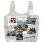 Personalized Collage Travel Photo Any Text Recycle Bag Full Print Recycle Bag (XXXL) Front
