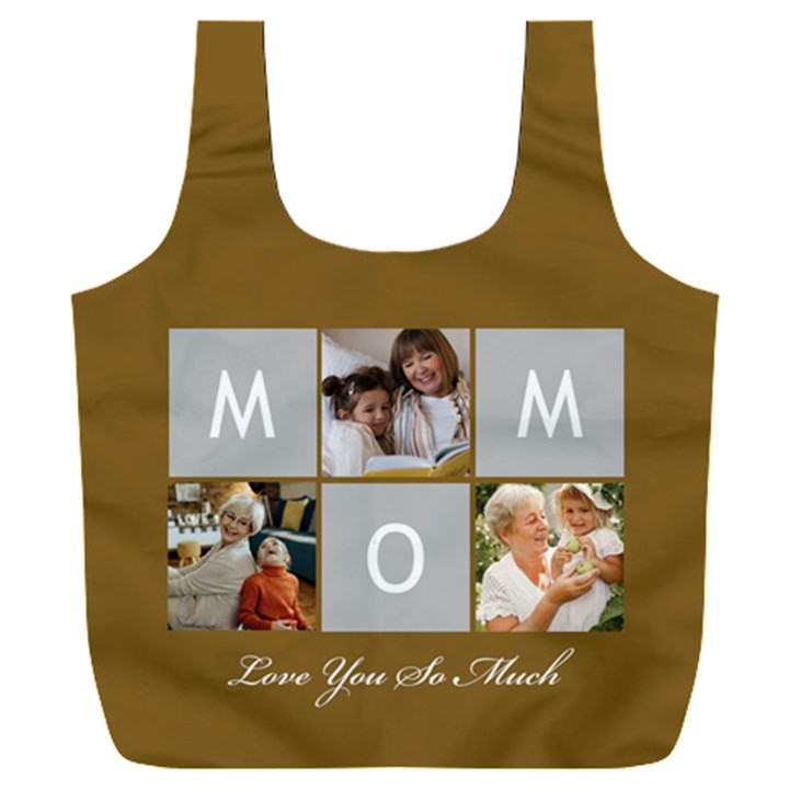 Personalized Mom Love You So Much Photo Recycle Bag Full Print Recycle Bag (XXXL)