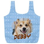Personalized Pet Photo Name Any Text Recycle Bag Full Print Recycle Bag (XXXL) Back