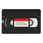 Personalized Name Any Text Vidoeo Tape Best Memories Name Card Style USB Flash Drive Name Card Style USB Flash Drive Front