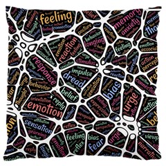 Mental Human Experience Mindset 16  Baby Flannel Cushion Case (two Sides)