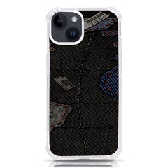 World Map Iphone 14 Tpu Uv Print Case