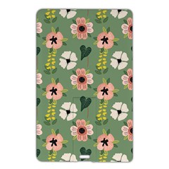Flower Green Pink Pattern Floral Name Card Style Usb Flash Drive