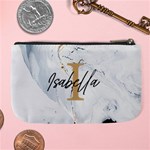 Personalized Initial Name Marble Large Coin Purse Large Coin Purse Back