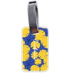  Personalized Name Flower Luggage Tag (two sides) Luggage Tag (two sides) Front