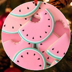 Aesthetic Cute Kawaii Watermelon Uv Print Acrylic Ornament Round