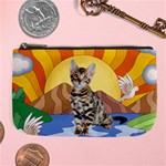 Personalized sychedelic Pet Photo Large Coin Purse Large Coin Purse Front