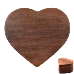 July Summer Strawberry Pink Berry Heart Wood Jewelry Box