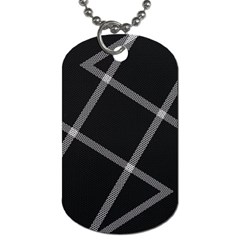 Stripes, Zigzag, Surface, Pattern, Dog Tag (one Side)