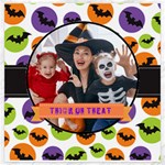 Personalized Photo Bat Dot Pattern Canvas Canvas 20  x 20  19 x19.27  Canvas - 1