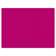 Purple Lego Texture Macro, Purple Dots Background Two Sides Premium Plush Fleece Blanket (baby Size)