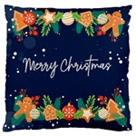 Personalized Photo Christmas Angel Large Cushion Case  Large Cushion Case (Two Sides) Back
