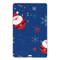 Feliz Natal, Santa, Merry Christmas Name Card Style Usb Flash Drive