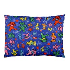 Grateful Dead Dancing Bears Pattern Pillow Case (two Sides)