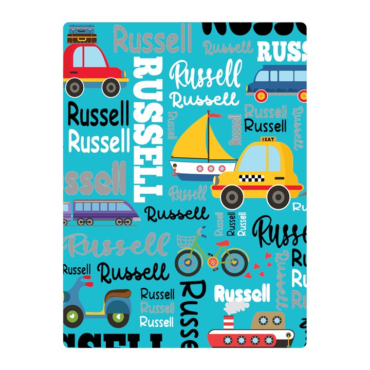 Personalized Baby Car Blanket Two Sides Premium Plush Fleece Blanket (Mini)