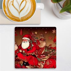 Christmas Art Uv Print Square Tile Coaster 