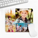 Custom 6 Photo Collage  Large Mousepad Front