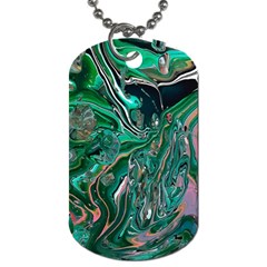 Malachite  Dog Tag (one Side)