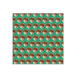 Personalized Photo Many Face Head Satin Bandana Scarf 22  x 22  Front
