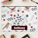 Flower and bird Cosmetic Bag (XXXL) Front