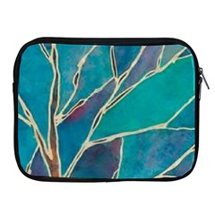 Aqua Batik, Abstract, Colorful Apple Ipad 2/3/4 Zipper Cases