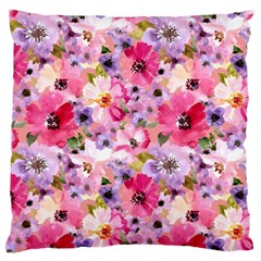 Pattern Seamless Texture Daisies Large Cushion Case (one Side)