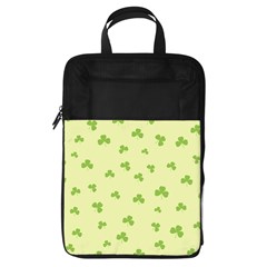 Green Leaves Pattern Foldable Shoe Storage Bag