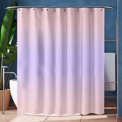 Pale Pink To Pale Violet Bilinear Gradient Shower Curtain 60  X 72  (medium) 