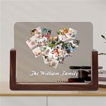 Personalized Photo Any Text Family Name Acrylic UV Print 8  Tabletop Frame Acrylic UV Print 8  Tabletop Frame (U-Shape) Front