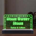 Personalized Any Text LED Acrylic Message Display Front