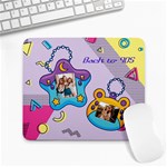 90s game photo Mousepad Collage Mousepad 9.25 x7.75  Mousepad - 1