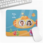 Submarine Personalized Photo Name Mousepad Collage Mousepad 9.25 x7.75  Mousepad - 1