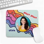 Rainbow graphic photo Mousepad  Collage Mousepad 9.25 x7.75  Mousepad - 1