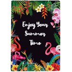 Personalized Summer Time Name A4 Acrylic Clipboard A4 Acrylic Clipboard Back