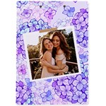 Personalized Hydrangeas Photo A4 Acrylic Clipboard A4 Acrylic Clipboard Back