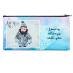 Personalized Heart Line Photo Pencil Case Pencil Case Back