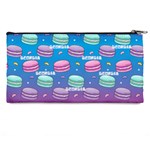 Personalized Macaron Pattern Name Pencil Case Pencil Case Back