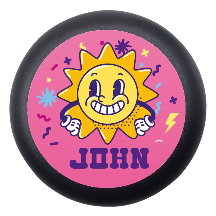 Personalized Smiling Sun Name Dento Box Dento Box with Mirror
